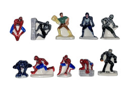 Série Complète De 10 Fèves Spiderman III - Dessins Animés