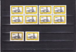 SA04 Argentina 1978 Buildings Mint Block - Unused Stamps