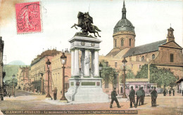 FRANCE - Clermont Ferrand - Le Monument De Vercingétorix Et L'église Saint Pierre Des Minimes - Carte Postale Ancienne - Clermont Ferrand