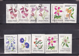 SA04 Argentina 1982 Flowers Used Stamps - Usati
