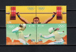 UN United Nations Vienna 2016 Olympic Games Rio De Janeiro Set Of 4 MNH - Eté 2016: Rio De Janeiro