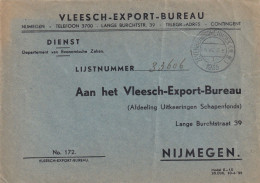 Envelop 8 Jul 1935 Zevenbergschenhoek (N.B,.) (kortebalk) - Storia Postale