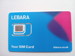 United Kingdom - Lebara (standard, Micro, Nano SIM) - GSM SIM - Used, Complete - Autres & Non Classés