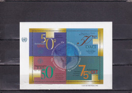 SA04 Argentina 1995 Anniversaries Block - Ungebraucht