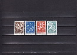 SA04 Argentina 1960 Flowers Inter Thematic Stamp Exhibition TEMEX Mint Stamps - Ungebraucht