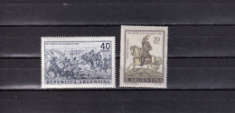 SA04 Argentina 1967 The 150th Anniversary Of The Battle Of Chacabuco Mint Stamps - Nuovi