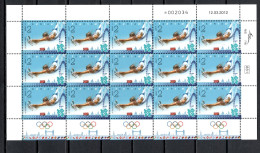 Israel 2012 Olympic Games London, Taekwondo Etc. Set Of 3 Sheetlets MNH - Summer 2012: London