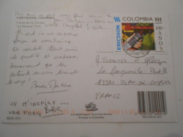 çolombie , çarte De Bogota 1997 Pour Plan De çuques - Colombie