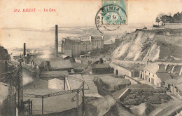 FRANCE - Brest - Le Gaz - Usine -  Carte Postale Ancienne - Brest