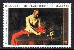 Ordre De Malte SMOM 0512 Michelangelo Merisi Detto Il Caravaggio , Le Caravage , San Girolamo - Religieux