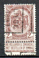 122 Voorafstempeling Op Nr 55 - LIEGE 1897 - Positie B - Rollo De Sellos 1894-99