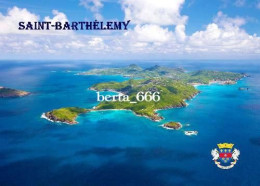 Saint Barthélemy Island Aerial View New Postcard - Saint Barthelemy