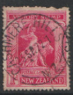 New  Zealand  1920 SG  454a   1d Victory  Bright Carmine  Fine Used - Usati