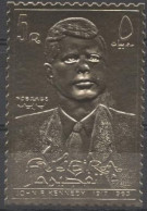 Fujeira 1965, Kennedy, 1val GOLD - Fudschaira