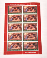 VATICANO 2002 NATALE EMISSIONE CONGIUNTA NUOVA ZELANDA MINIFOGLIO ** MNH - Blocks & Kleinbögen