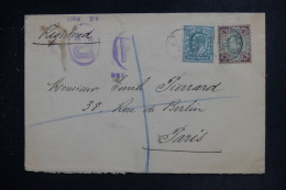 ROYAUME UNI - Enveloppe En Recommandé Pour Paris En 1905 - L 151247 - Cartas & Documentos