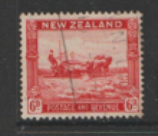 New  Zealand  1936 SG  585  6d Perf 13x14 Fine Used - Oblitérés