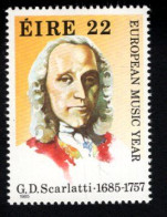 1998798302 1985  SCOTT 618 (XX) POSTFRIS  MINT NEVER HINGED - EUROPEEN MUSIC YEAR - SCARLATTI - Neufs