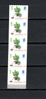 Canada 2009 Olympic Games Vancouver Mascot Sumi Strip Of 5 MNH - Inverno2010: Vancouver