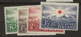 1939 MH Finland Mi 217-20 - Ongebruikt