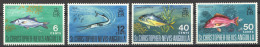 St Christopher, Nevis And Anguilla, 1969, Fish, Animals, MNH, Michel 188-191 - St.Christopher-Nevis-Anguilla (...-1980)