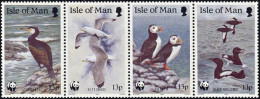 Isle Of Man 1989, WWF Sea Birds - 4 V. MNH - Ungebraucht