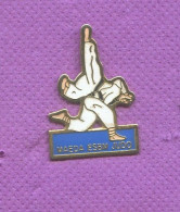 Rare Pins Judo Maeda Esbm Blanc Mesnil 93 N204 - Judo