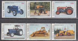 Romania 1985 - Romanian Tractors, Mi-Nr. 4179/84, MNH** - Ongebruikt