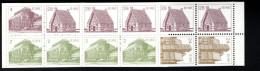 1998801269 1988  SCOTT 639A (XX) POSTFRIS  MINT NEVER HINGED - BOOKLET PANE ARCHITECTURE TYPE OF 1982 - Ungebraucht