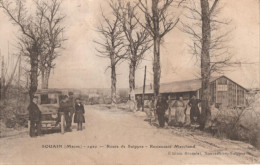 51  SOUAIN 1920  Route De Suippes  Restaurant Marchand - Souain-Perthes-lès-Hurlus