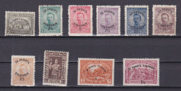 BULGARIA 1920, Sc# B1-B10, Aided Ex-prisoners Of War, MNH - Unused Stamps