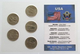 UNITED STATES OF AMERICA QUARTERS 2006 D #bs19 0199 - Münzsets