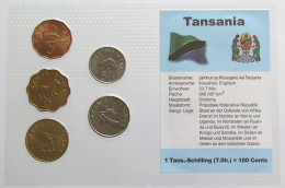 TANZANIA SET UNC #bs19 0153 - Tanzanie