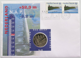 NETHERLANDS ECU 1998 NUMISBRIEF STATIONERY #bs18 0197 - Nieuwe Sets & Testkits