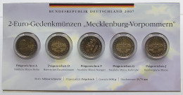 GERMANY BRD SET 2007 MECKLENBURG VORPOMERN #bs19 0063 - Germany