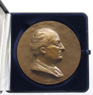 GERMANY BRD MEDAL HANS FURLER 1904-1975 68MM 134G #bs20 0049 - Andere & Zonder Classificatie