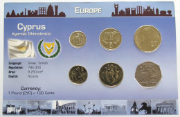 CYPRUS SET 2004 UNC #bs19 0209 - Zypern