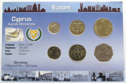CYPRUS SET 2004 UNC #bs19 0211 - Cipro