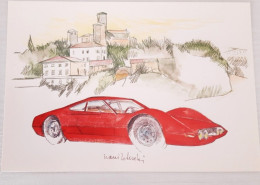 FERRARI 50 ANNI A MARANELLO 1943-1993 CARTOLINA - Collezioni E Lotti