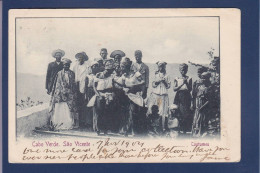 CPA Cap Vert Cabo Verde Colonie Portugal Sao Vicente Circulée Cachet Paquebot - Cabo Verde