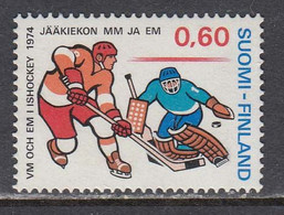 Finland 1974 - Eishockey-WM, Mi-Nr. 745, MNH** - Jockey (sobre Hielo)