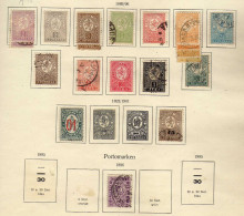Bulgarie - (1886-1901)  - Lion - Oblitere   Et Neufs* - Used Stamps