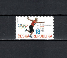 Czech Republic 2008 Olympic Games Beijing Stamp MNH - Estate 2008: Pechino