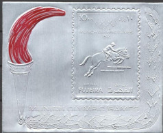 Fujeira 1972, Olympic Games In Munich, Show Jumping, BF SILVER - Fujeira