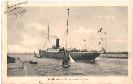 CPA Carte Postale  France Le Havre Bateau Sortant Du Port 1903  VM79289 - Paquebots