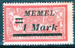 MEMEL - Timbre N°57 Neuf A/charnière - Ungebraucht