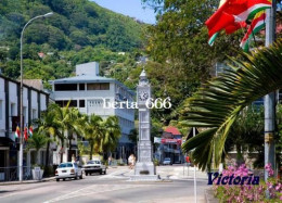 Seychelles Mahé Victoria Clock Tower New Postcard - Seychellen