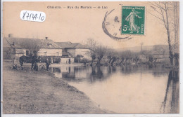 CHALETTE- RUE DU MARAIS- LE LAC- ATTELAGE AGRICOLE - Romilly-sur-Seine