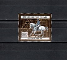 Guinea 2005 Olympic Games Beijing, Equestrian Gold Stamp MNH - Verano 2008: Pékin