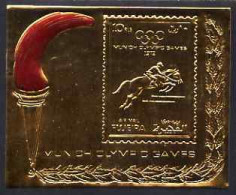 Fujeira 1972, Olympic Games In Munich, Show Jumping, BF GOLDEN - Ippica